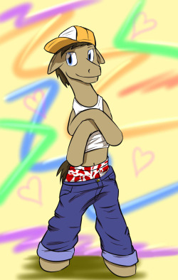 90&rsquo;s Music Video Time Turner, cause how can I resist canon sagging pants showin&rsquo; boxers, I mean come on, that&rsquo;s my thing, yo!