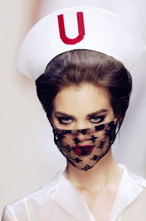 ohyeahpop: Louis Vuitton Spring/Summer 2008 Nurse collection during Paris Fashion Week 2007.