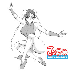 jagosjunk:  Chun li Sketch 