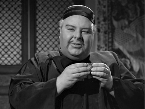 Chubby actors on British TV in the 1960s.Willoughby Goddard. English-born Willoughby Goodard often p