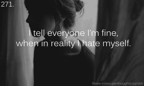 yellowclocks-dontpanic:  my—never—ending—pain:  I hate myself on We Heart Ithttp://weheartit.com/entry/108265756/via/Do_Not_Give_Up