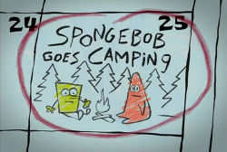 spongebobfreezeframes:“This is the weekend that SpongeBob and Patrick go camping. Wouldn’t it be great if they got lost in the woods and never came back?”