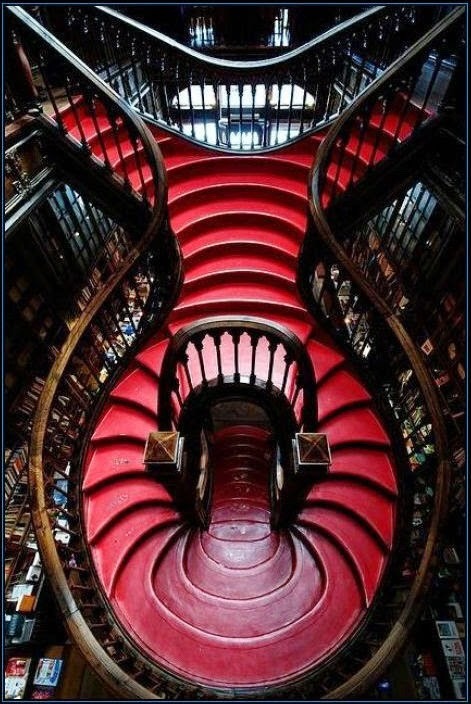 setdeco:LIVRARIA LELLO, One of the most beauiful bookstores in the world and Inspiration for HARRY P