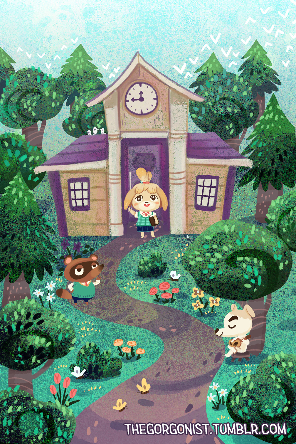 thegorgonist:  Welcome to your new town! Some animal crossing love to share with