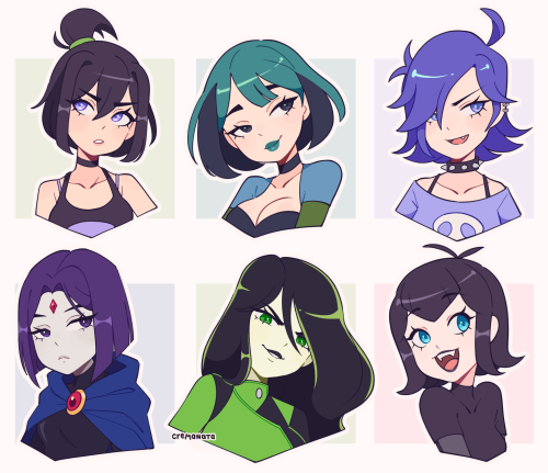 cremanata:♡ it’s goth girl october so tell me who was your favorite cartoon goth ♡twitter | ig