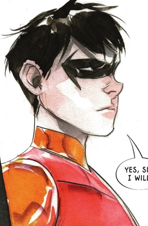 Robin Watching: 2397/∞ Dick Grayson as RobinImage Source Robin & Batman #2 by Dustin Nguyen