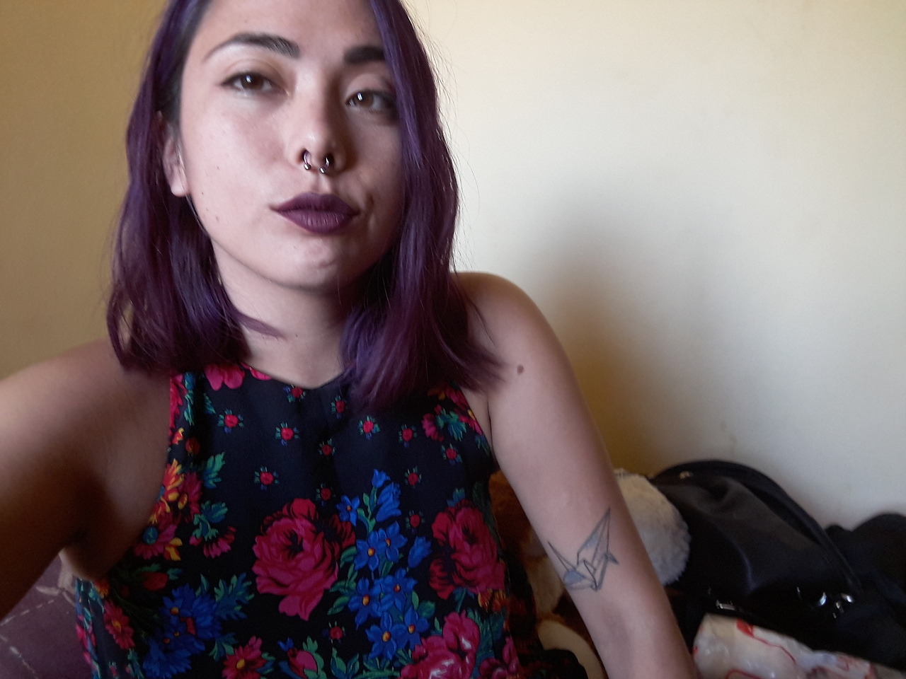 Aaaand bonus: me feelin really really cute w/ my new colorpop “are n be” and