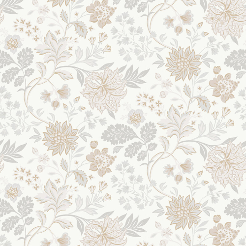 Mediterranean Walls • Part II Lovely, floral 3-tile (perfectly seamless) walls with a mediterra