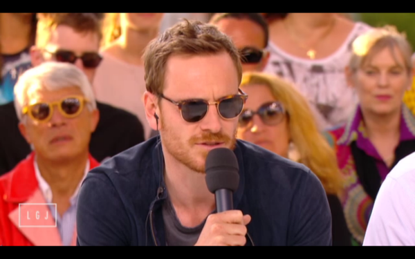 browngirlslovefassy:  Michael Fassbender Looking Fine As Hell On Le Grand Journal