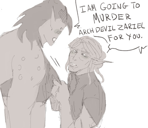 They're Both A Lil Intense