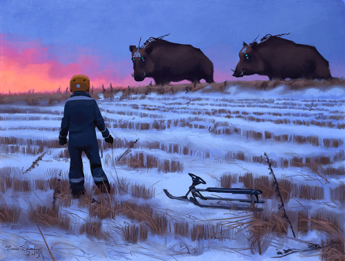 I did this last winter, in shock, having just realized I had wild boars as neighbours.