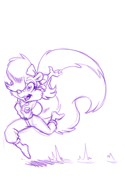 Bouncing Fifi For Sketch Stream  Patreon    Ko-Fi