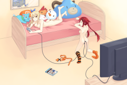 naughtychaoticlucyfan:Uzume Game Console Pun