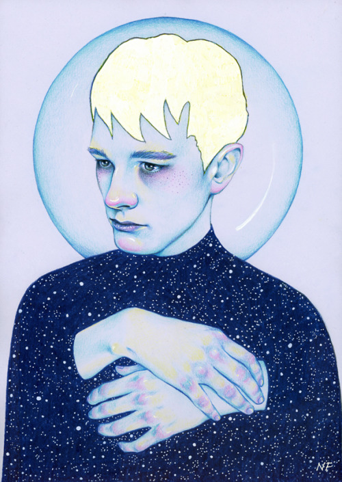 purtie:  criwes:  Sadman & Alienated by Natalie Foss (tumblr)  -