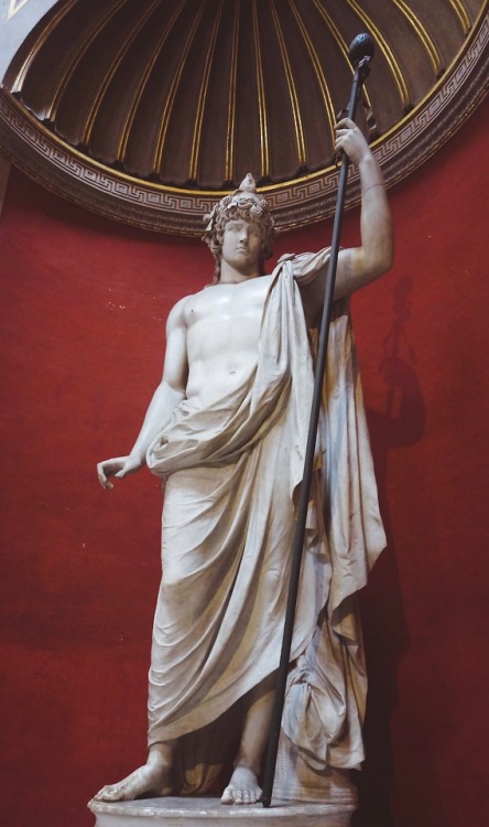 The Braschi Antinous (Antinous as Dionysus) Sala Rotonda, Pio Clementino Museum, Vatican