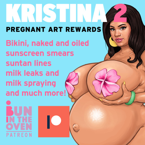 My September 2021&rsquo;s Patreon rewards are all of Pregnant Kristina Milan. Lots of Plus size boob