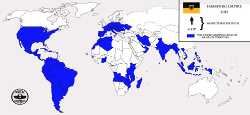 mapsontheweb:Countries which had Habsburg ruler or have a territory which had.