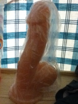 temptingtease:  My thick 6.5 inch dildo in