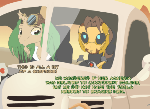 ask-omegacoder:  Road trip over!We Repair Ponies #124  Ooo~!