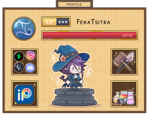Art style and template is taken from Postknight 1, a mobile game made by Kurechii