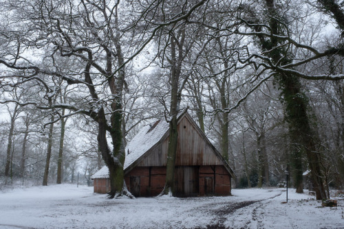 Historical Twente, tucked away in snow