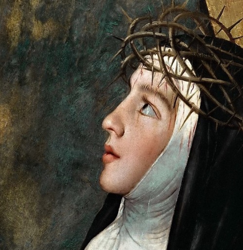 twirld:Saint Catherine of Siena (detail, 1612-14) Juan Bautista Maíno
