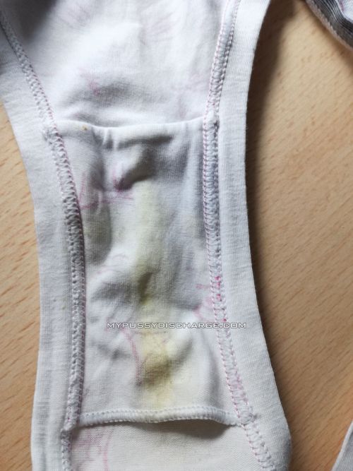 Anyone interested in this pair of dirty panties worn 2 days with vaginal discharge?