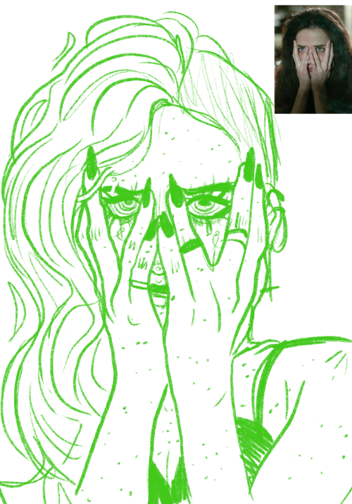 A Little Study Of A Pretty Pose Of Eva Green, This Is My Character Sage! This Is Her Old Design But Still