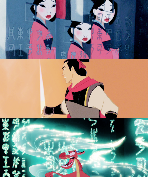 “ get to know me: favourite animated movies
↳ Mulan  ”