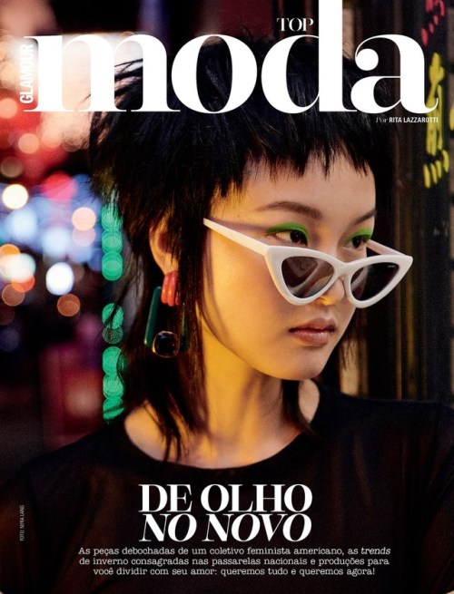 fashionarmies:   Xin Xie for GLAMOUR Brasil Top Moda — July 2018. Photographer: Nyra Lang Styl