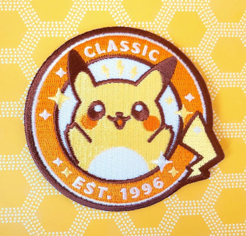 retrogamingblog2: Pokemon Patches made by Adorablush