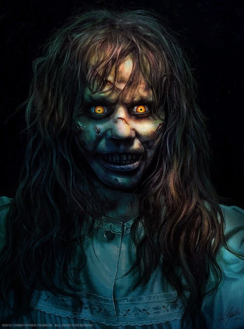 xombiedirge:  The Exorcist by Christopher Franchi