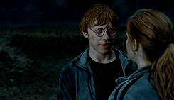 adriansydney: get to know me meme: [2/5] relationships: ron weasley and hermione granger“Hermione’s screams echoed off the walls upstairs, Ron was half sobbing as he pounded the walls with his fists […] upstairs Hermione was screaming worse