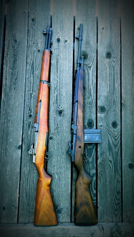 gunrunnerhell:  Father &amp; Son? To some gun owners, the M1 Garand and the M1A