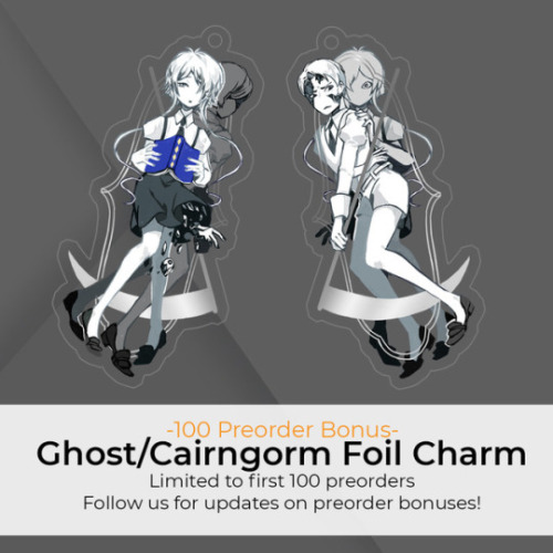 We need just 4 more preorders to unlock these ghost/cairn charms!!
