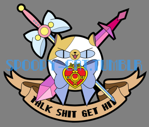 Fionna and Cake / Sailor Moon Patchcommissioned by pinkiepiedreamerI’m probably going to b