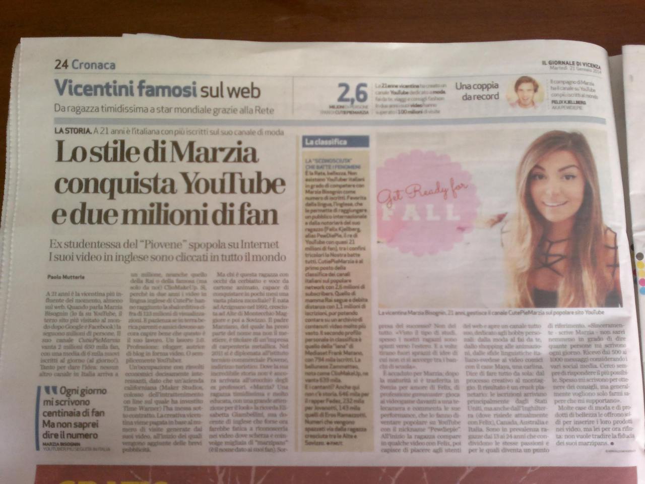 marziacutiepie:  I was on my hometown newspaper! :D You can find the article online
