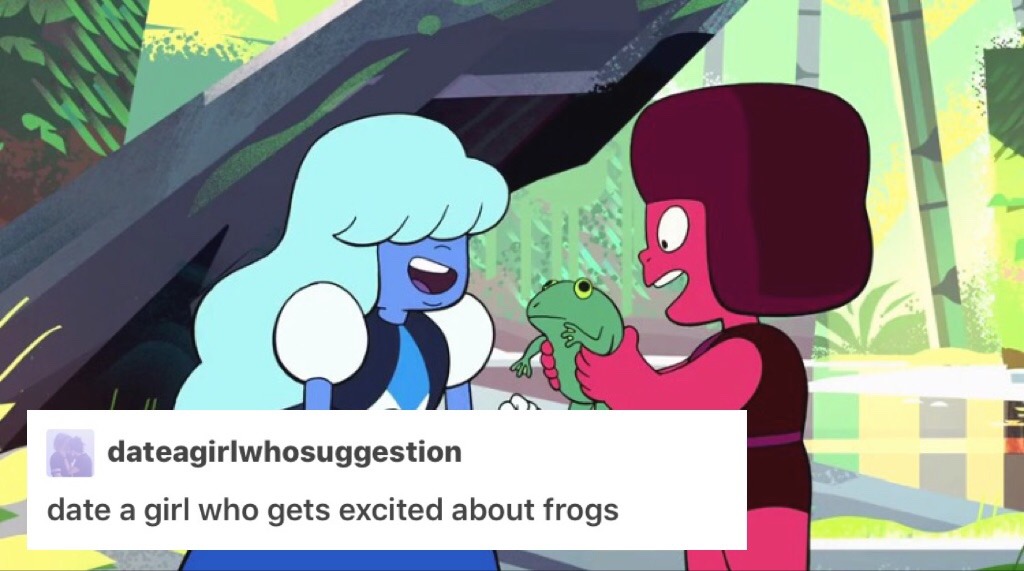 pinkdiamond:  rupphire + date a girl who suggestion