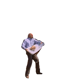 shrekyourself:  walter tossing pizza on ur