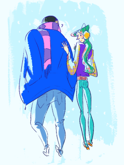 tealevision:  Have some tadomaki in the snow 