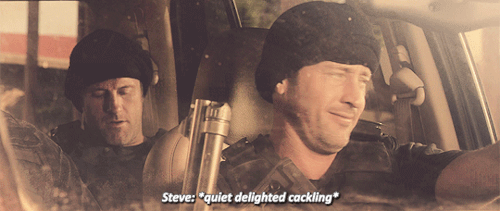 peggyswilliams:Chin - You’re not still nauseous, are you?Danny - He couldn’t possibly have anything 