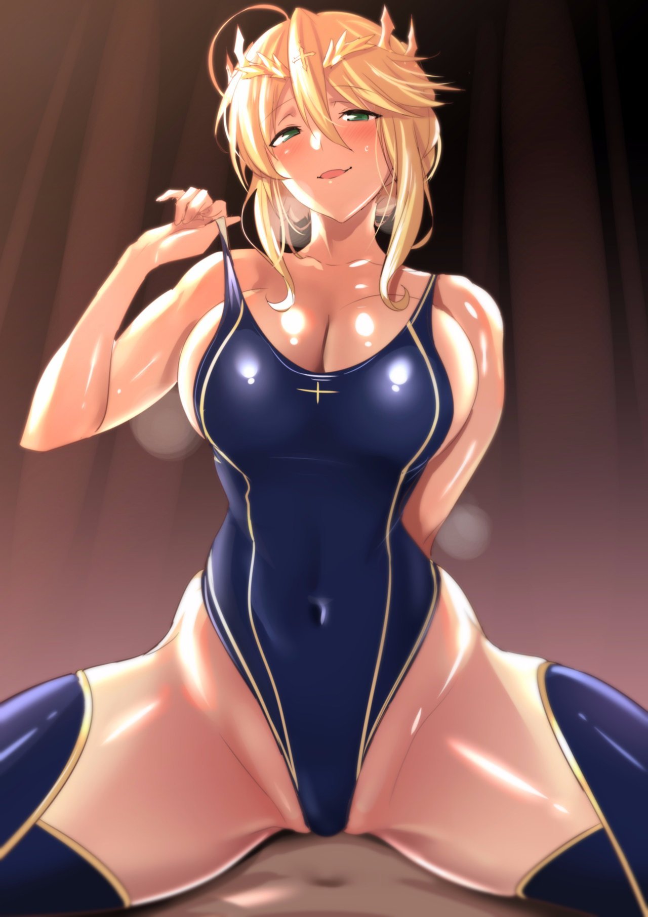 sweet-omankoppai:  I find one-piece swimsuits to be more appealing and sexier than