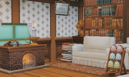 mayorbrewster:eunice’s cozy winter cottage