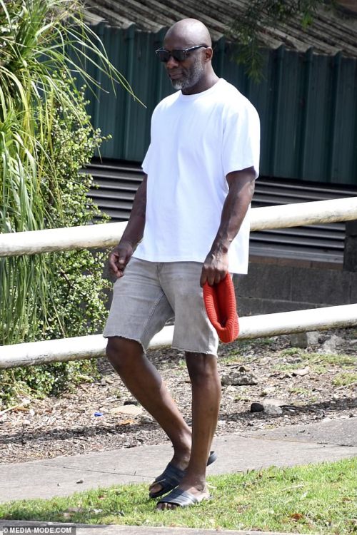 Idris Elba in Sydney, Australia Filming “Three Thousand Years of Longing” (X)