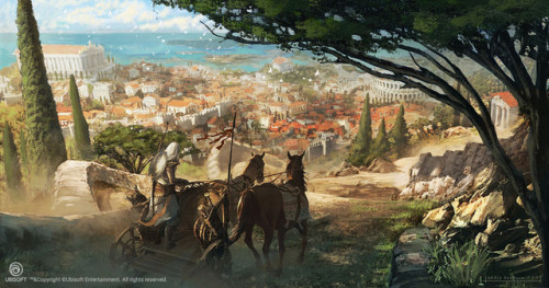 ravenkult:Assassin’s Creed :Origins by Eddie Bennun www.artstation.com/artwork/G0ng1