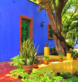 yellowkiddo:  Frida Kahlo’s home