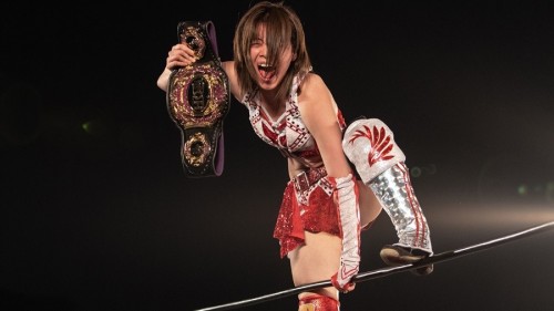 ROH Women of Honor World Champion Mayu Iwatani