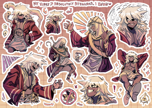 spent last night formatting these ygo sticker sheets! ^^ id like to do a couple more before i order 