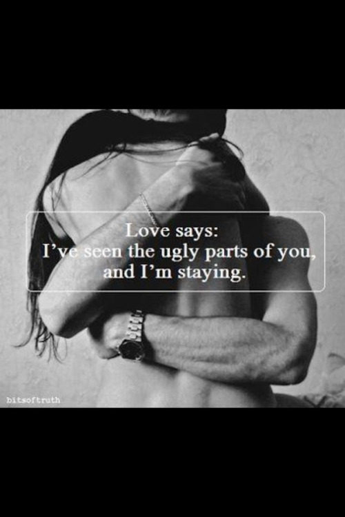 beautiful-blue-eyed-girl:  Is that was love says…..interesting…..