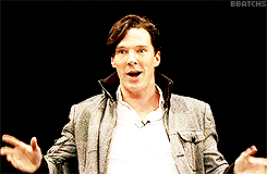 benedictdaily:  &ldquo;He can’t stop talking once he opens his mouth. It was